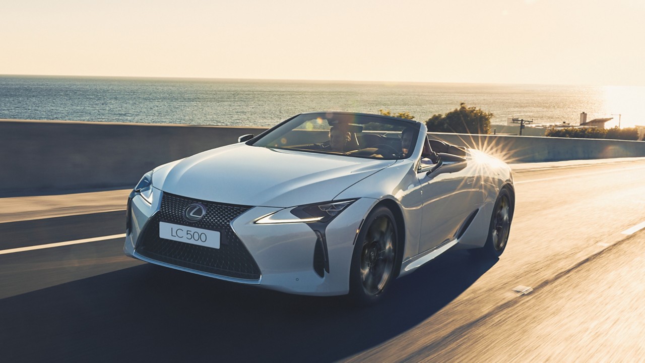 The Lexus LC Convertible