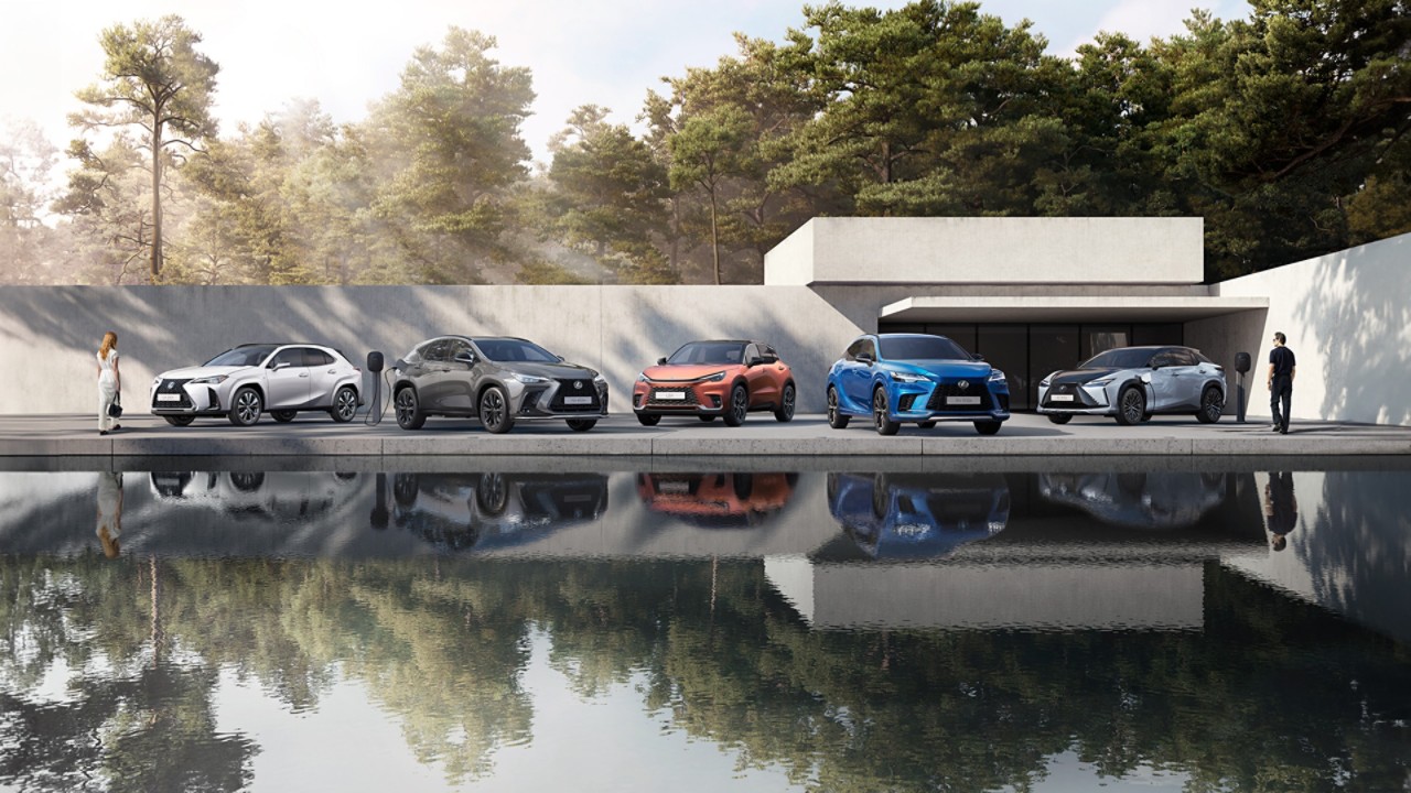 Lexus electrified range 