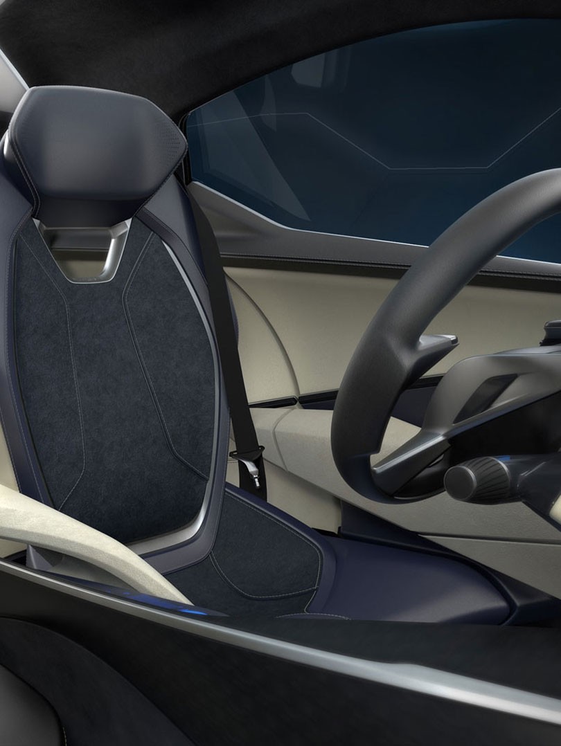 Lexus LF-SA Ultra-Compact concept car drivers seat 