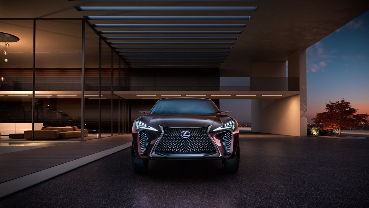 Lexus UX Compact Crossover concept car